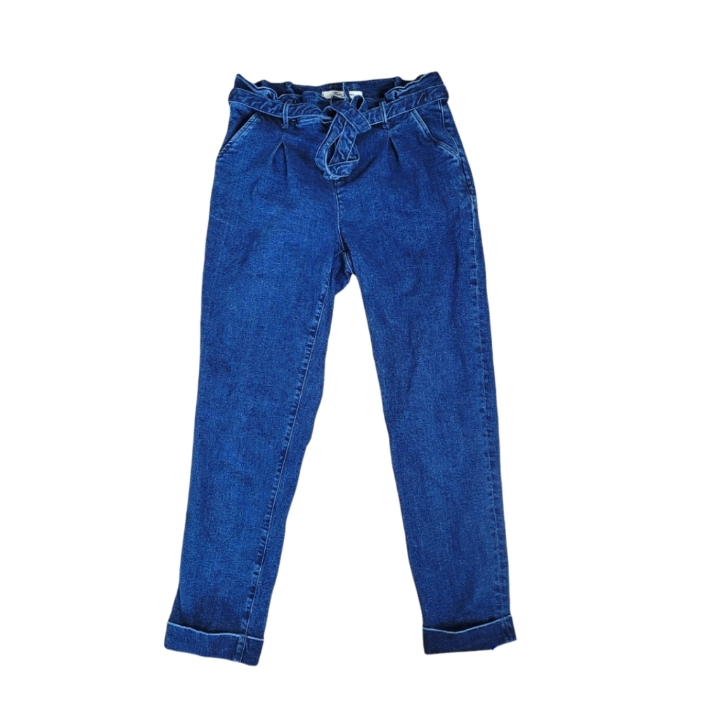 Mavi Jeans with paper bag waist and belt